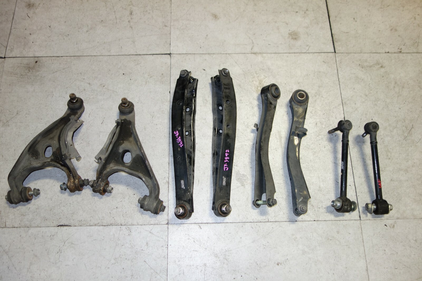 JDM Subaru Impreza WRX STI Rear Control Arms Upper Lateral Links 2008-2014