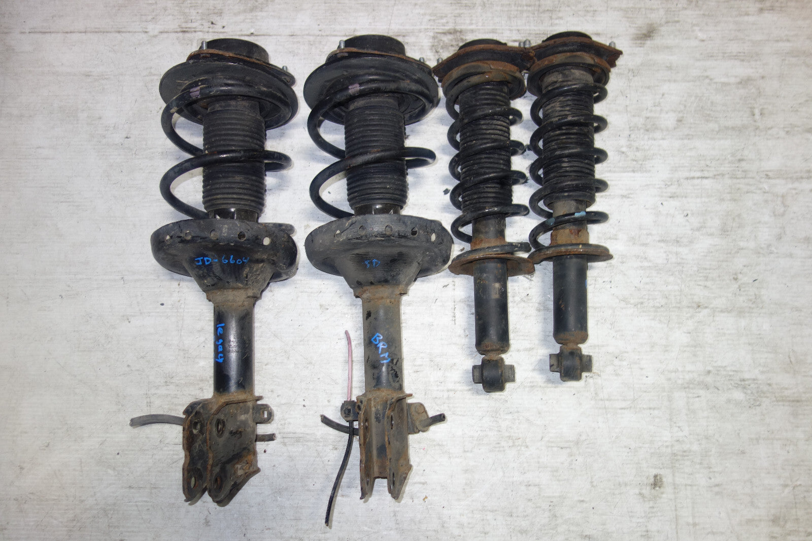 JDM Subaru Legacy Outback Wagon Shocks Struts Springs 2010 2011 2012 2013 2014