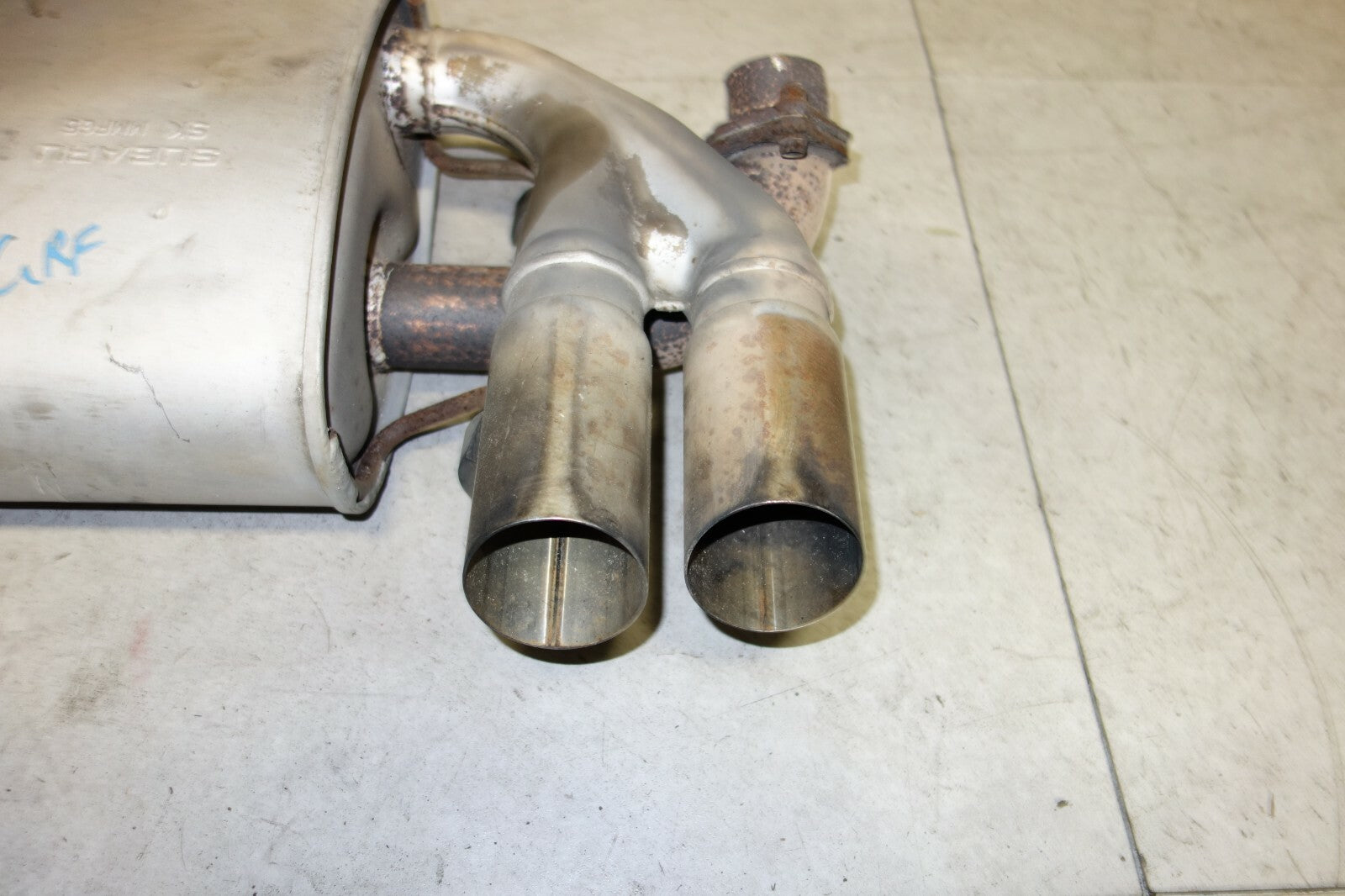 JDM Subaru Impreza WRX STI GRF Exhaust Muffler Axle Back MMFG5 2008-2014