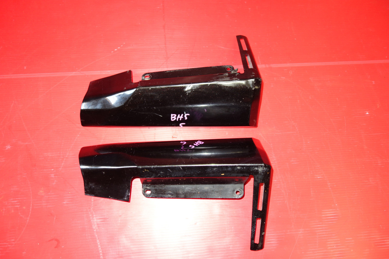 JDM Subaru Legacy BH5 OEM Rear Bumper Aero Spats Valances Pair Wagon 2000-2004