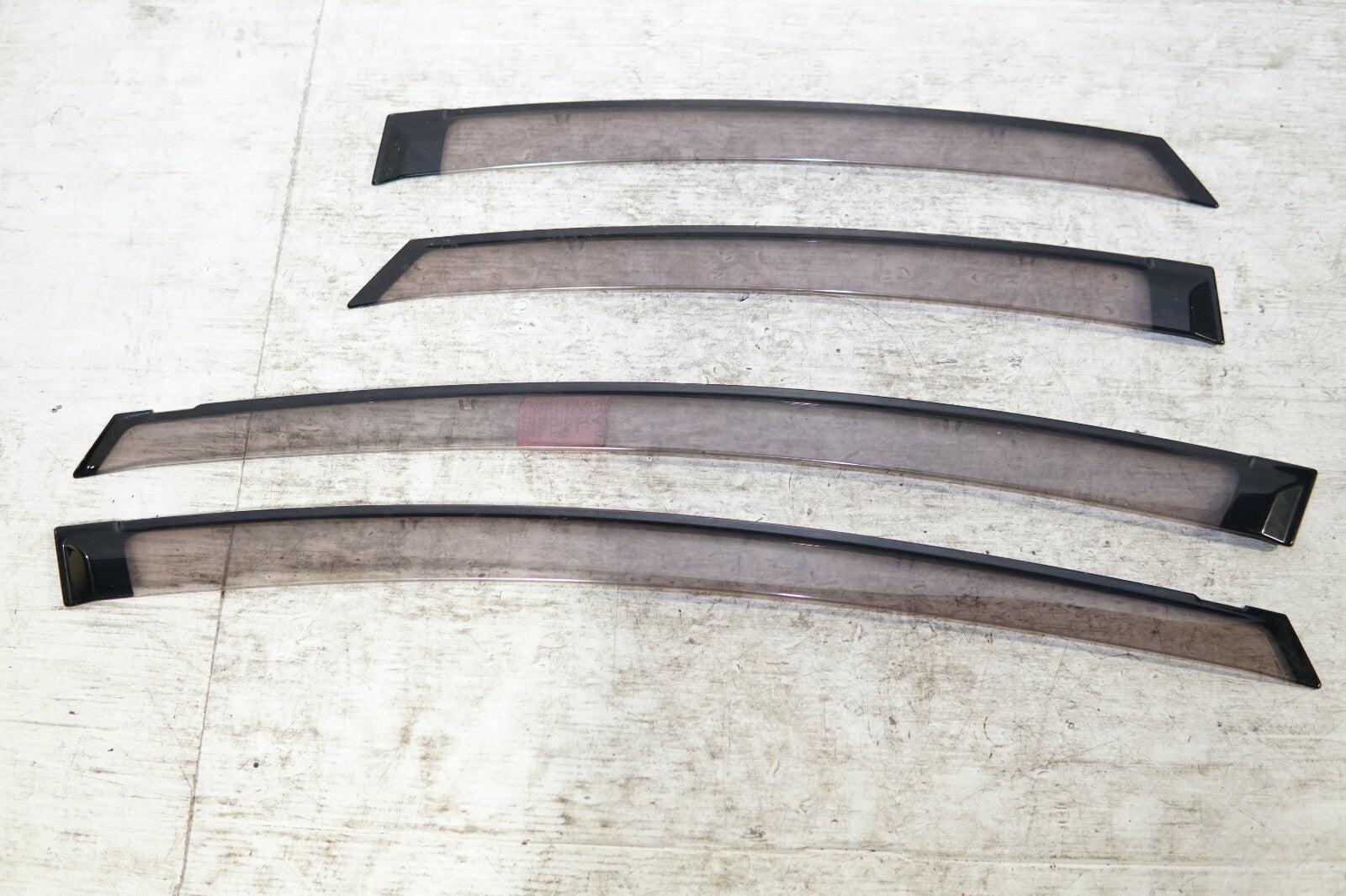 JDM TOYOTA PRIUS OEM WINDOW VISOR RAIN GUARDS ZVW30 2010-2015 MF-495