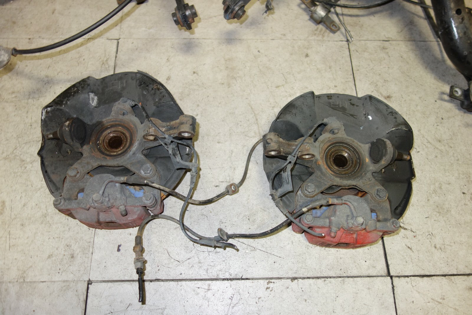 JDM Honda Civic Type R EP3 5 Bolt Spindles Hub Calipers Endless Pads 2001-2005