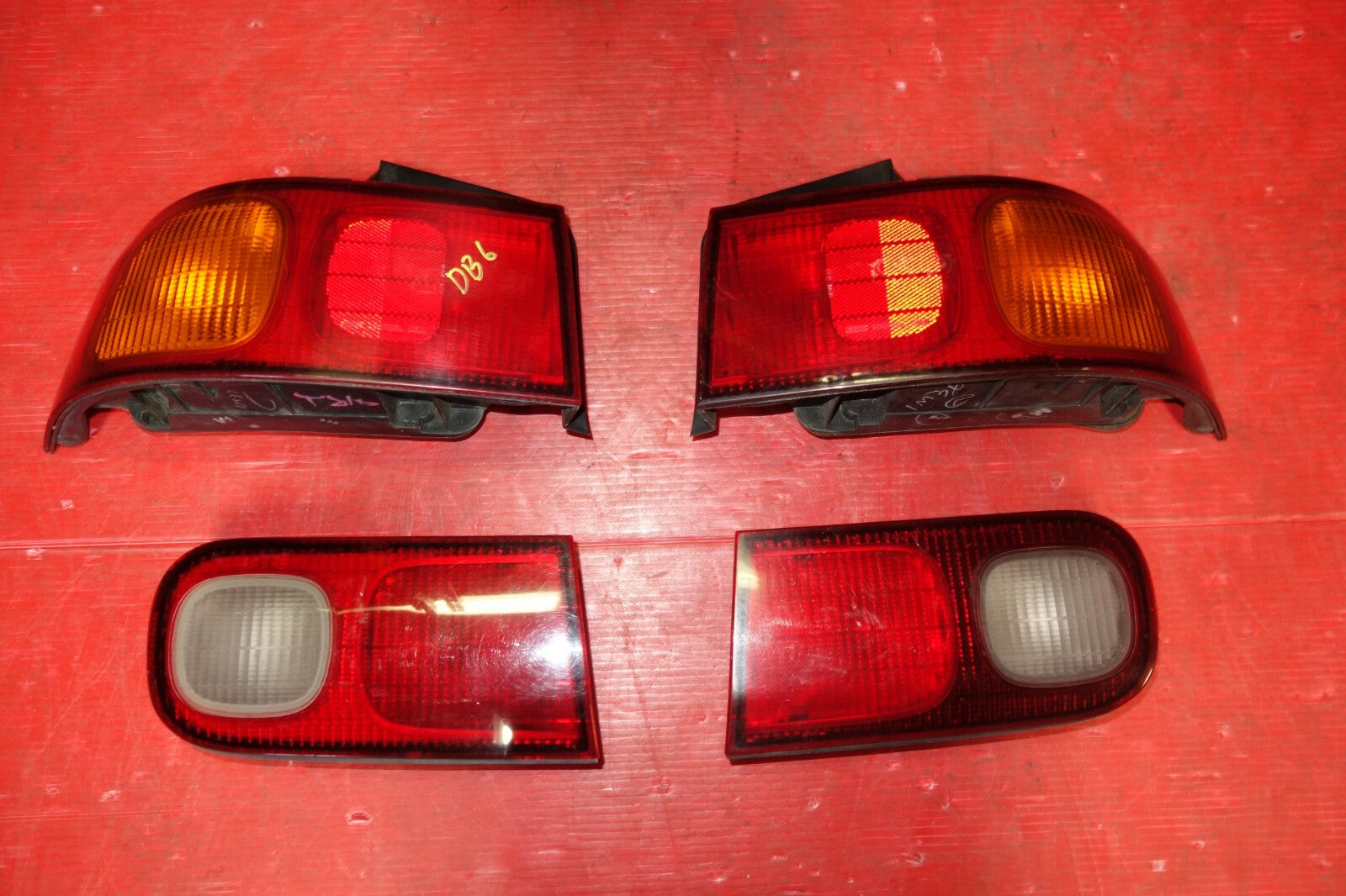 JDM Acura Integra Type R OEM Tail Lights Lamp Trunk Lights 4-Door 1994-2001