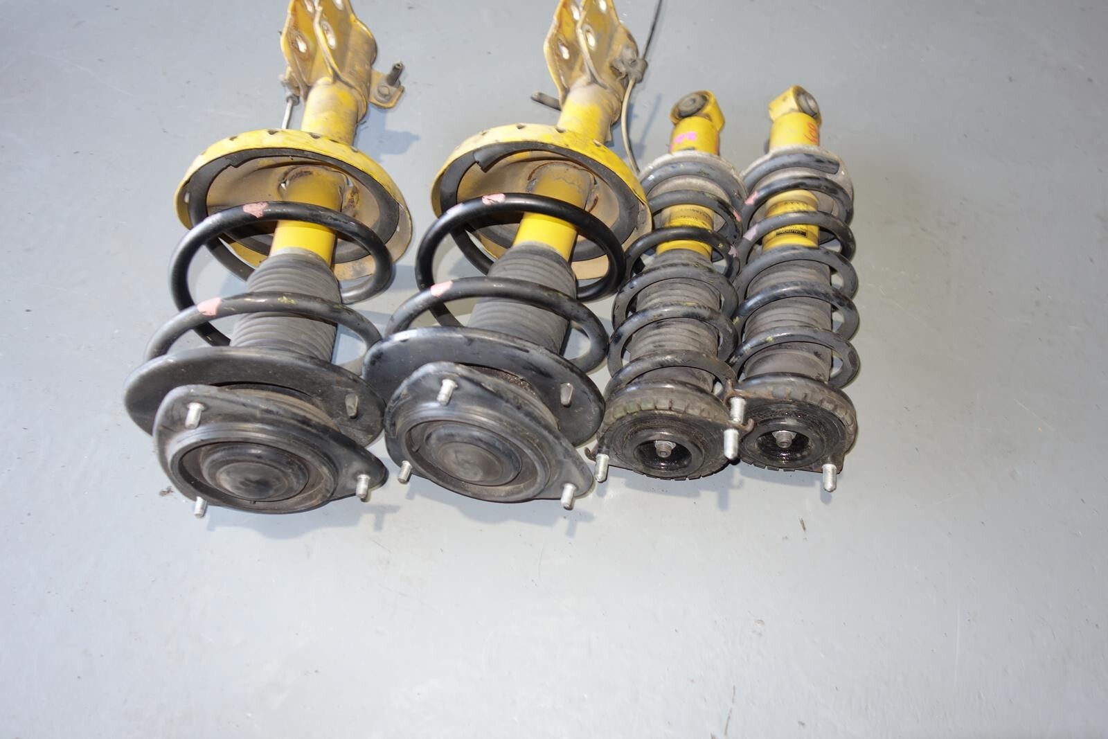 JDM Subaru Legacy Bilstein Yellow Shocks Struts Springs 2005-2009 # MF -853