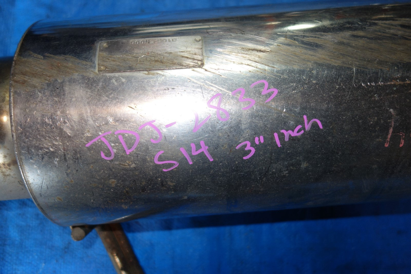 JDM Nissan 240sx Silvia S14 OEM HKS Exhaust Muffler Axle Back 1995-1998 #2833