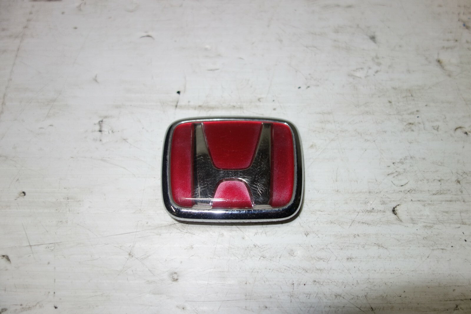 JDM Acura Honda Integra Type R Rear Emblem H Red Genuine ST8 ST7 1994-2001