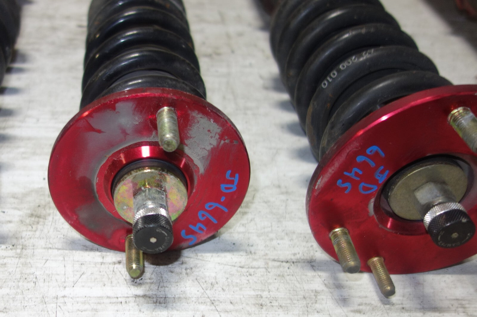 JDM Honda Accord CP3 Coilovers Lowering Suspension Shocks Japan 2008-2012 #6645