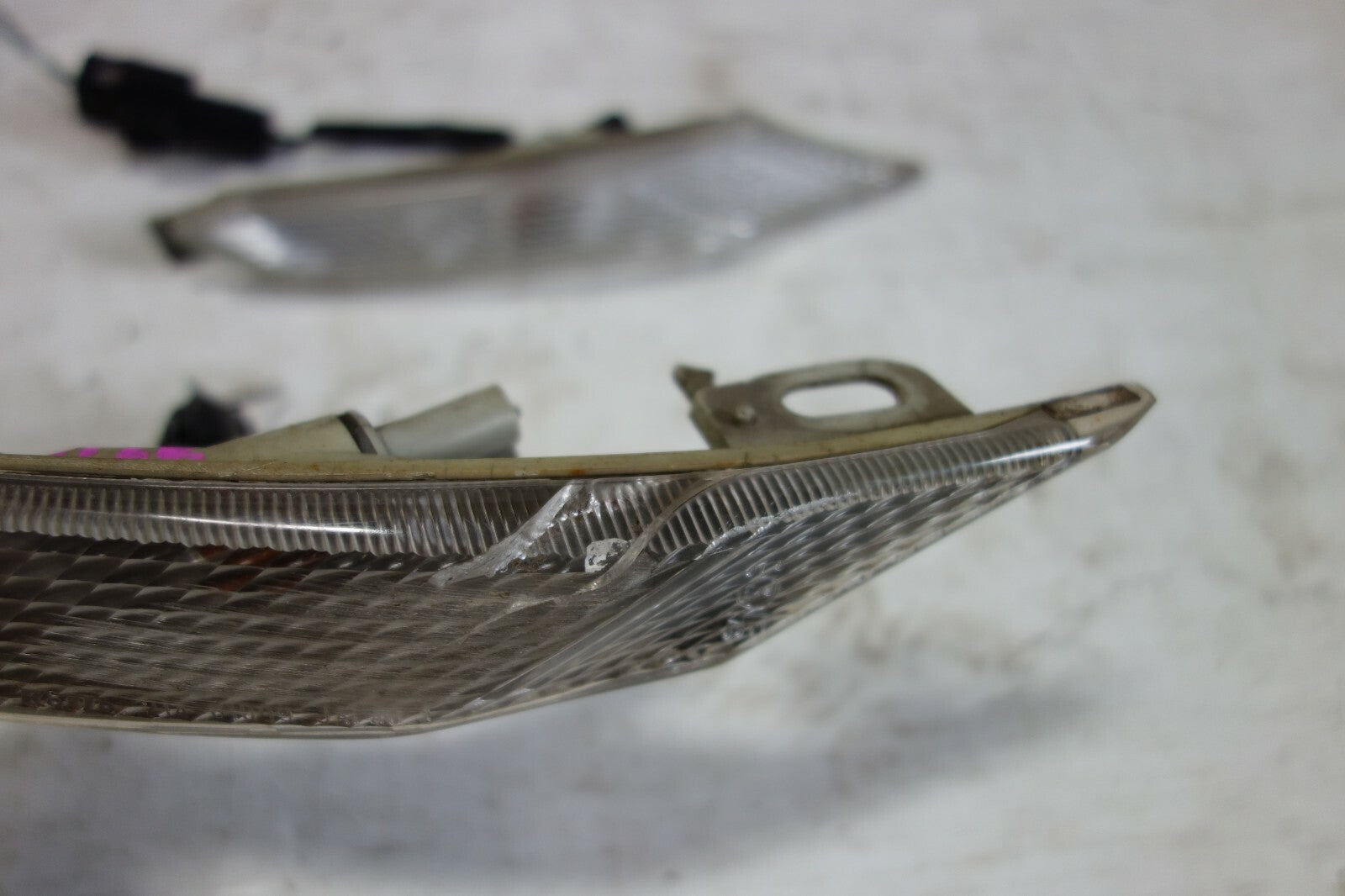 Mazda RX8 RX-8 SE3P OEM Corner Lights Lamps Clear Pair 
