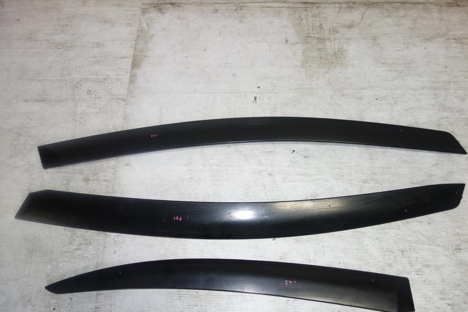 JDM Acura CSX FD Window Visors Rain Guards OEM 2006-2011