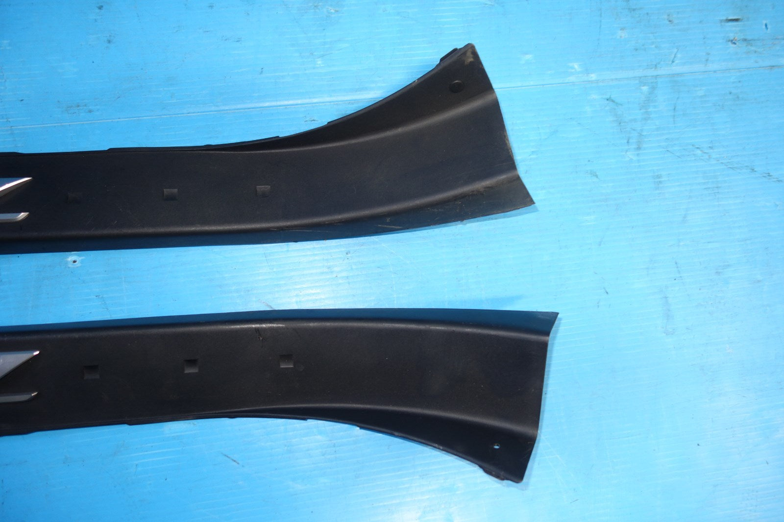 JDM Nissan 350z Door Sills Scuffs Kick Plates Steps 2003-2005 Z33 Z #JPE-7765