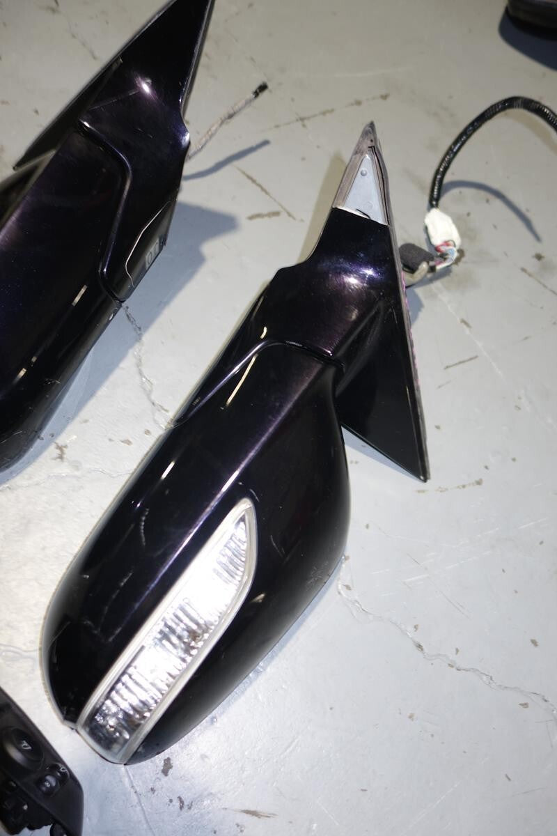 JDM Honda Accord CP3 Power Folding Mirrors Auto Flip OEM With Switch 2008-2012