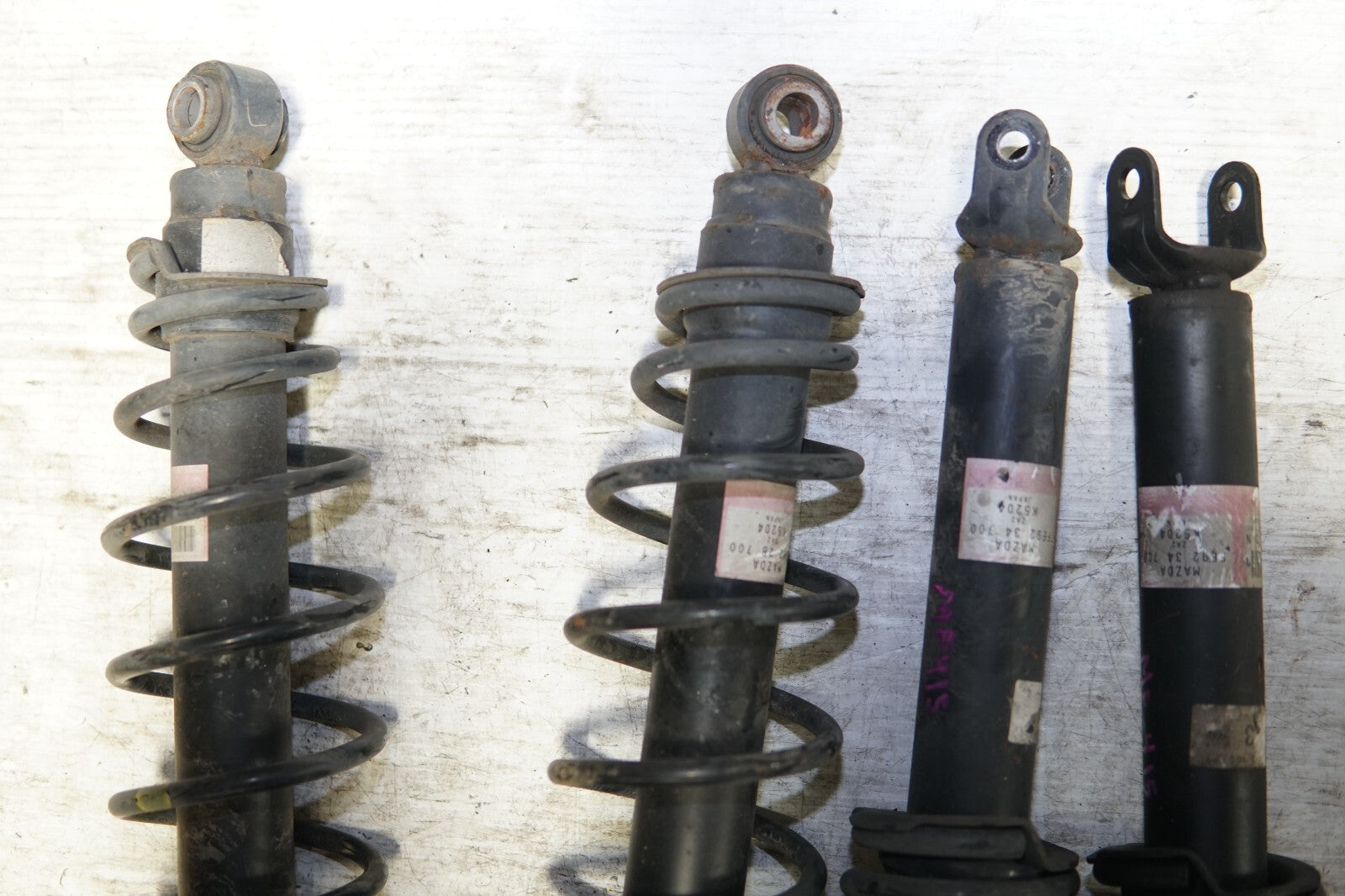 JDM 2004-2008 GENUINE MAZDA RX8 RX-8 OEM SHOCKS STRUTS FRONT & BACK SHOCKS STRUT