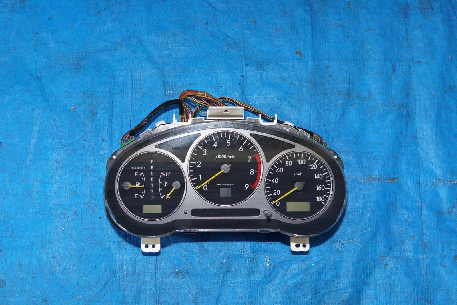 JDM Subaru Impreza WRX Gauge Cluster Speedometer 2002-2003 Automatic Version 7