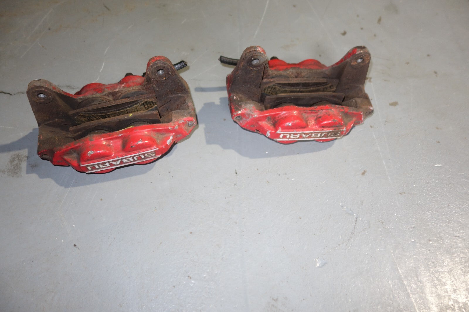 JDM SUBARU IMPREZA WRX STI OEM FRONT 4 POT BRAKE CALIPER PISTON LEAGACY FORESTER