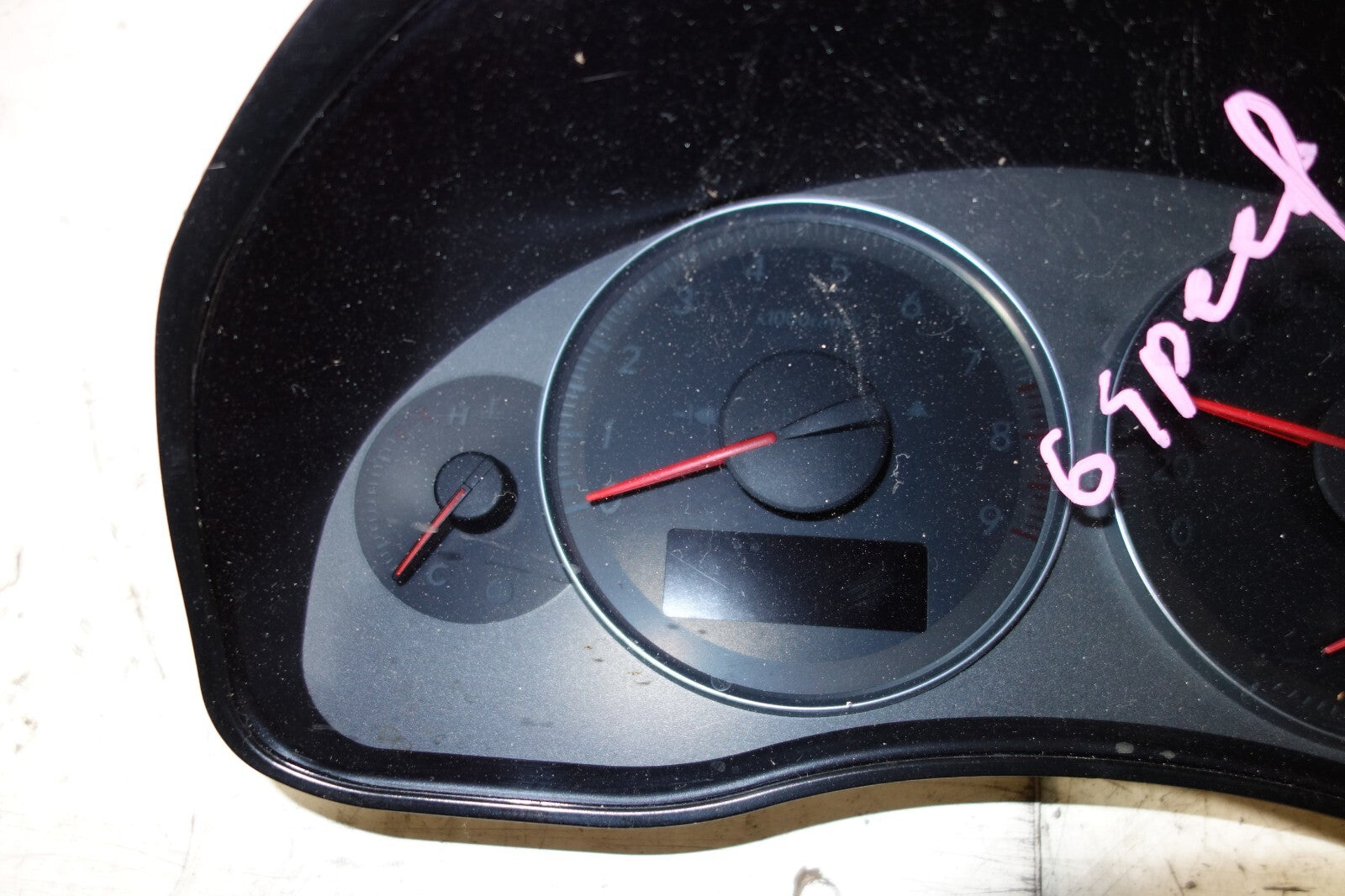 JDM Subaru Legacy Gauge Cluster Speedometer 6-Speed 2005-2009