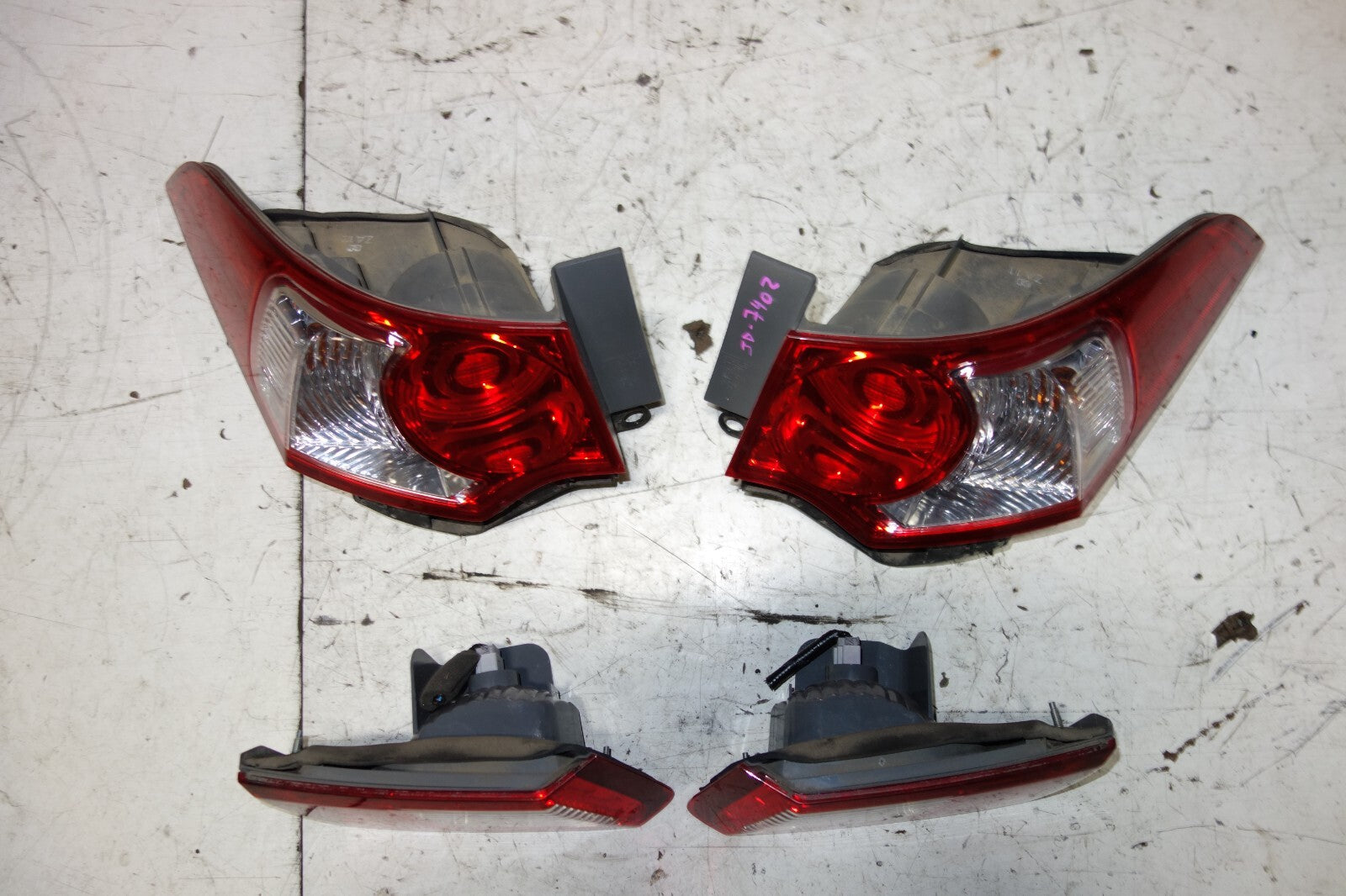 JDM 2009-2013 ACURA TSX OEM TAIL LIGHTS TRUNK LIGHTS CU2 TAIL LAMPS 2009-2013