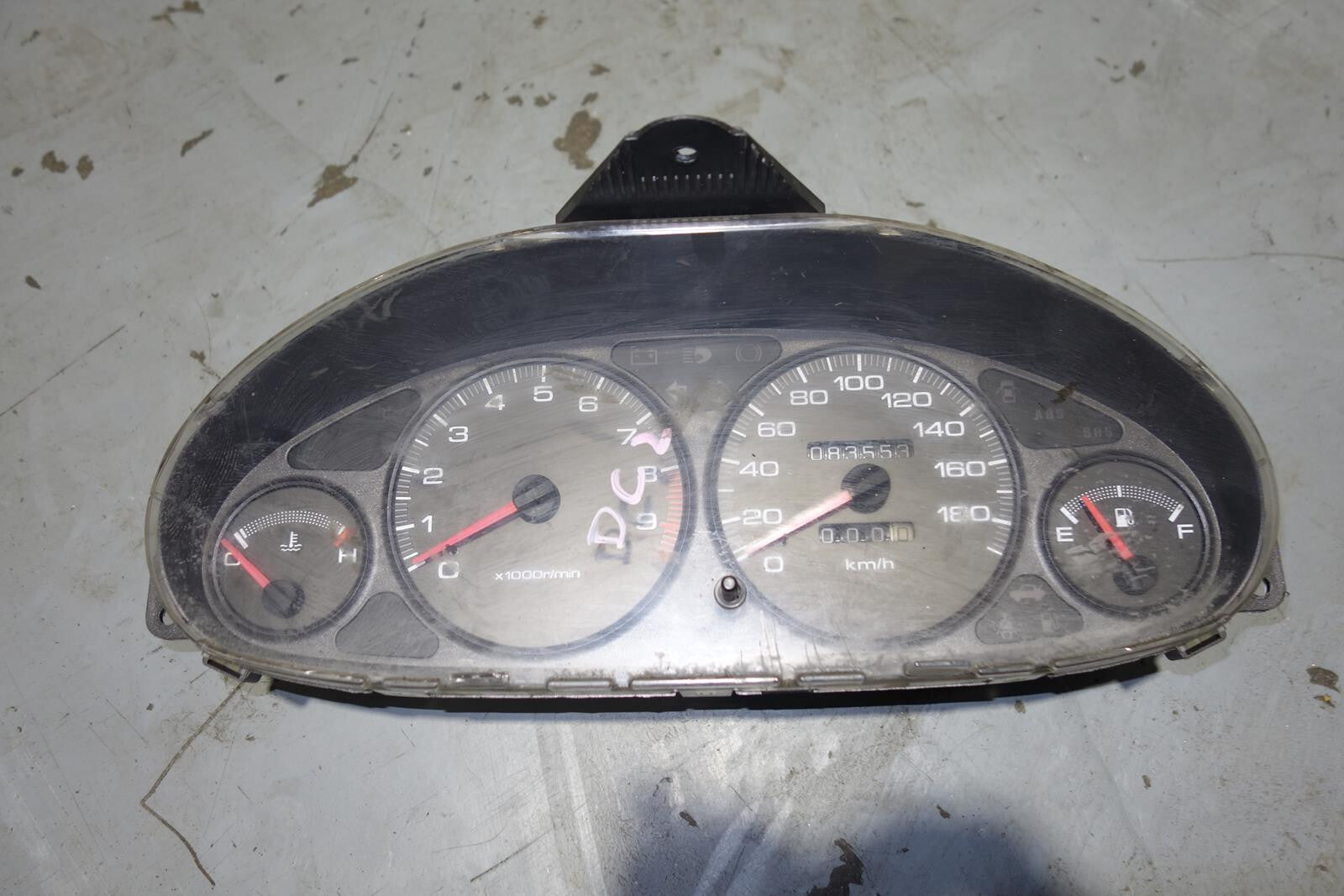 JDM 1994-2001 ACURA INTEGRA DC2 OEM 5 SPEED GAUGE CLUSTER MANUAL SPEEDOMETER