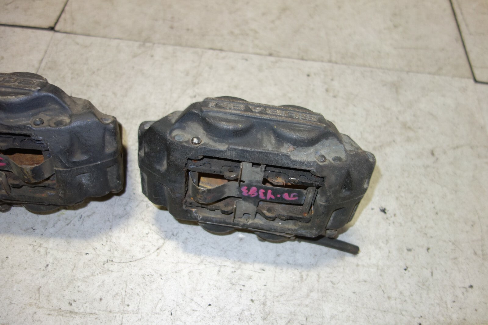 JDM SUBARU IMPREZA WRX STI OEM FRONT 4 POT BRAKE CALIPER PISTON LEAGACY FORESTER