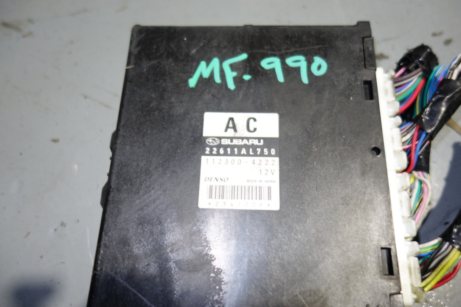 JDM SUBARU LEGACY TURBO 6SPEED ECU COMPUTER EJ20 22611AL750