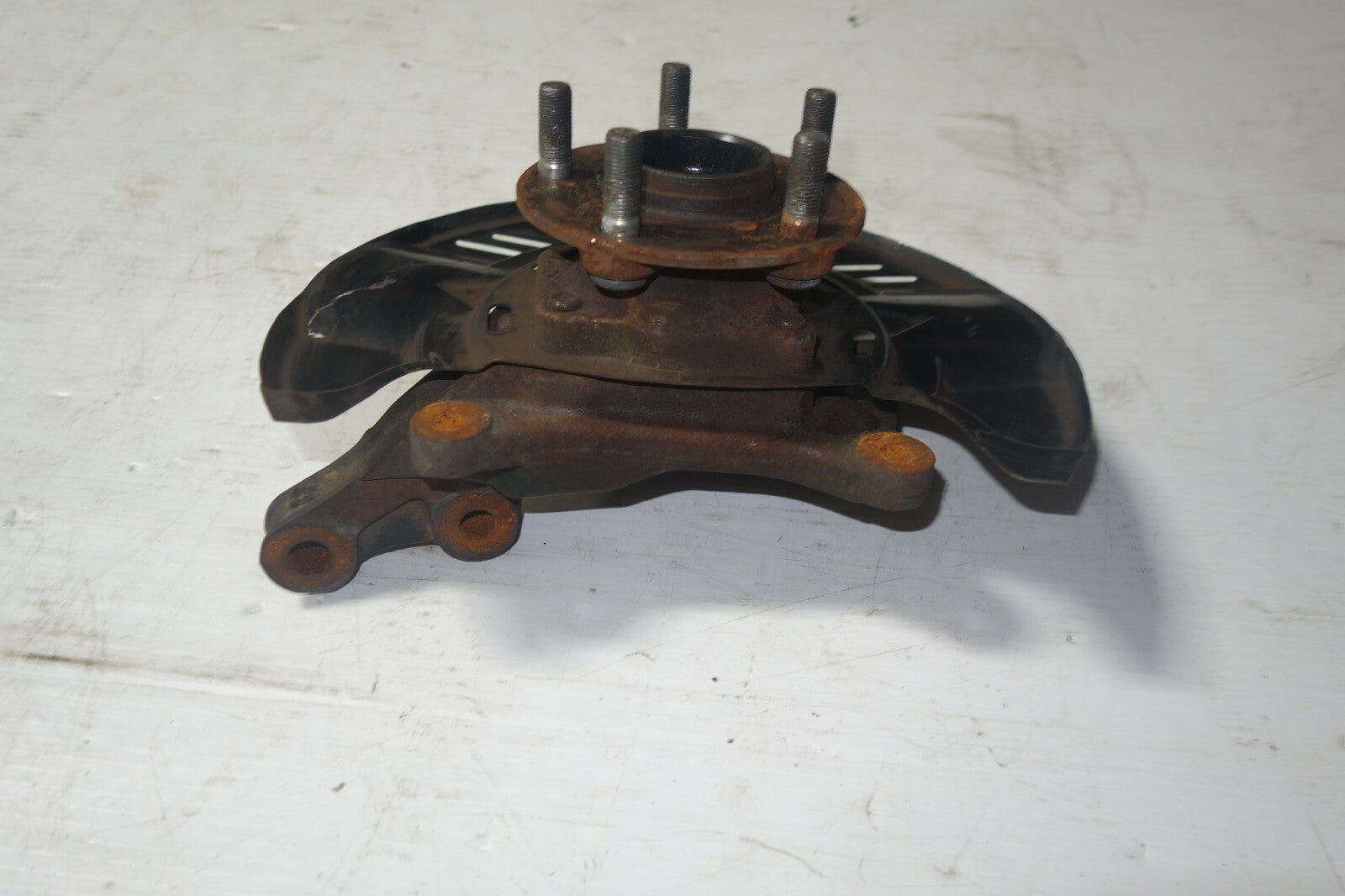 JDM 08-14 SUBARU IMPREZA WRX OEM FRONT GENUINE RIGHT KNUCKLE SPINDLE HUB GENUINE