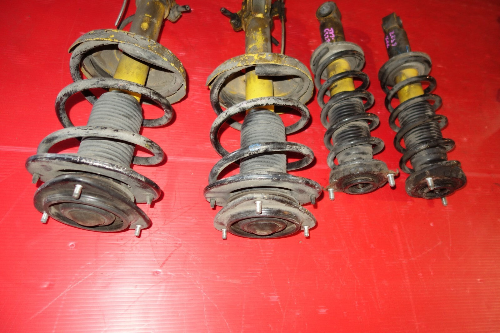 JDM Subaru Legacy Bilstein Shocks Spring Strut Front Rear 2005-2009 #6327