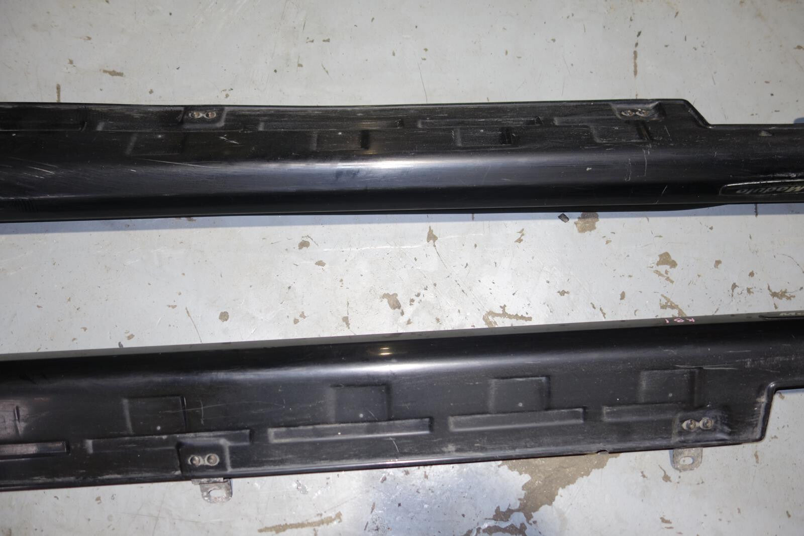 JDM Acura RL Modulo Optional Side Skirts Rocker Panels KB1 2005 2006 2007 2008