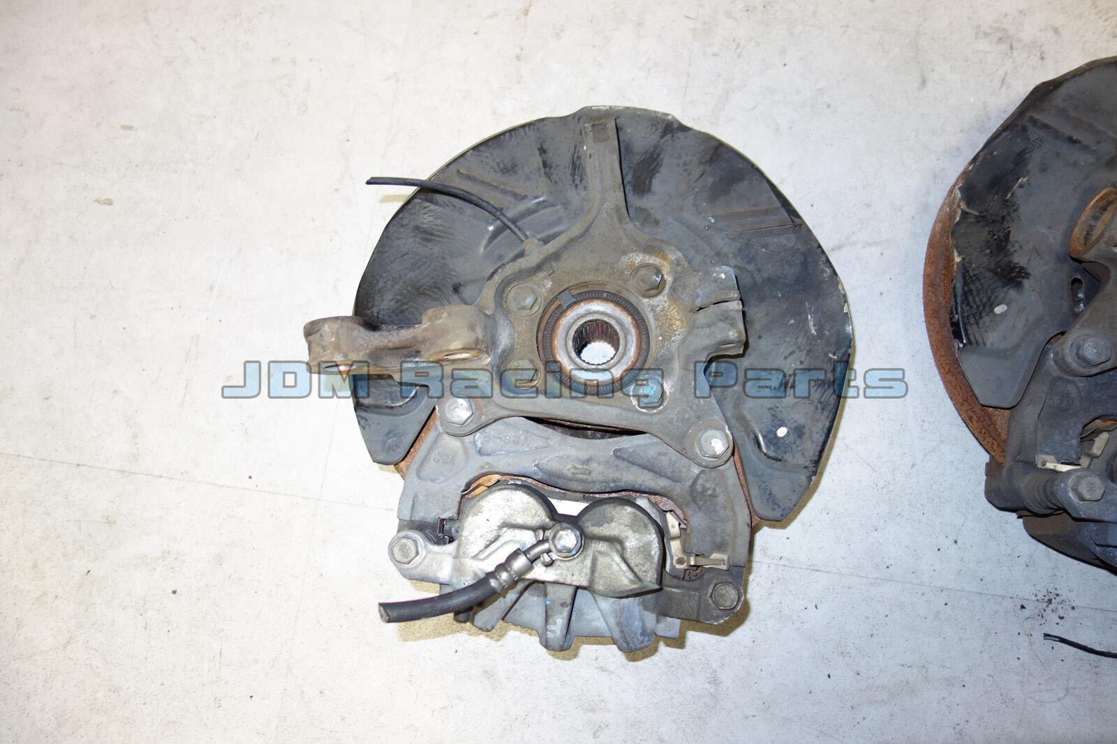 JDM Subaru Legacy Spec B Front Wheel Hub Spindle Bearing Calipers 2005-2009