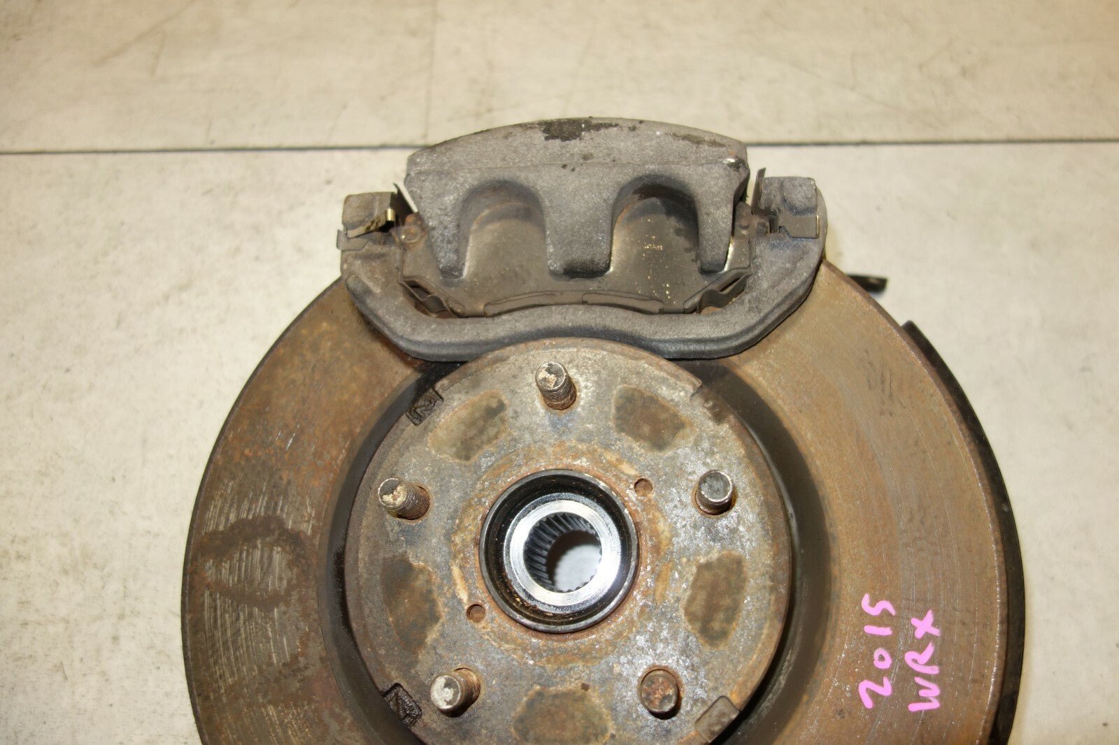 JDM Subaru WRX Front Right Wheel Hub Bearing Spindle Caliper VA 2015-2019