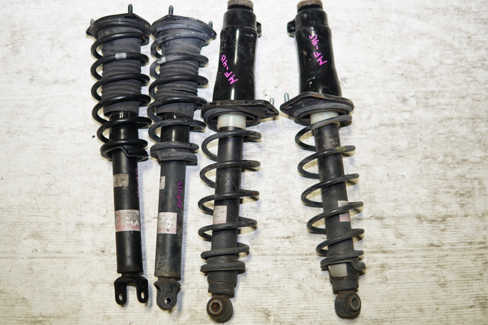 JDM 2004-2008 GENUINE MAZDA RX8 RX-8 OEM SHOCKS STRUTS FRONT & BACK SHOCKS STRUT