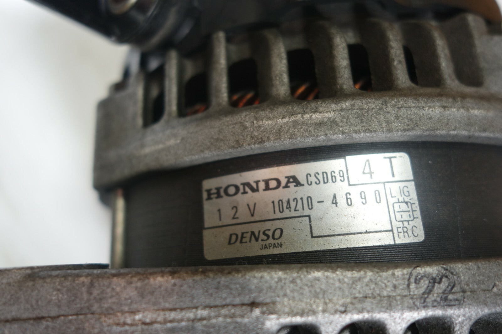 JDM 2005-2008 ACURA RL KB1 OEM  USED ALTERNATOR HONDA LEGEND Fits:ACURA RL KB1