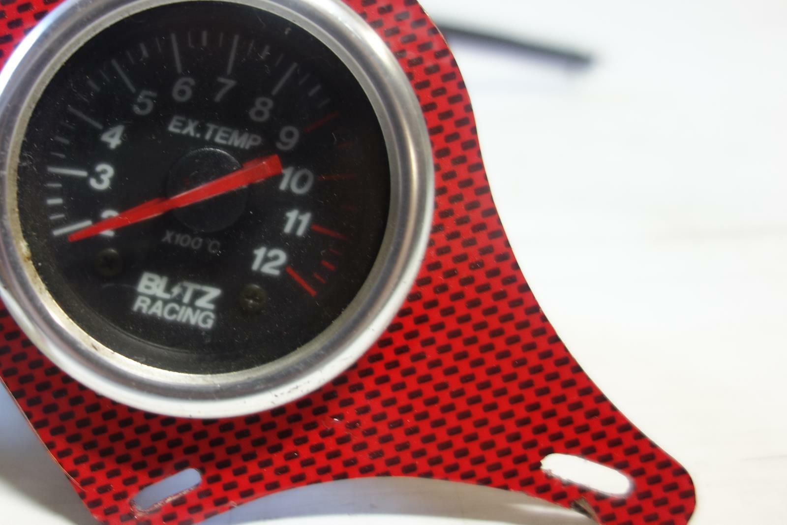 JDM Blitz EX Temp Gauge Universal Fitment WRX STI RX7 240x Supra Lexus 180sx