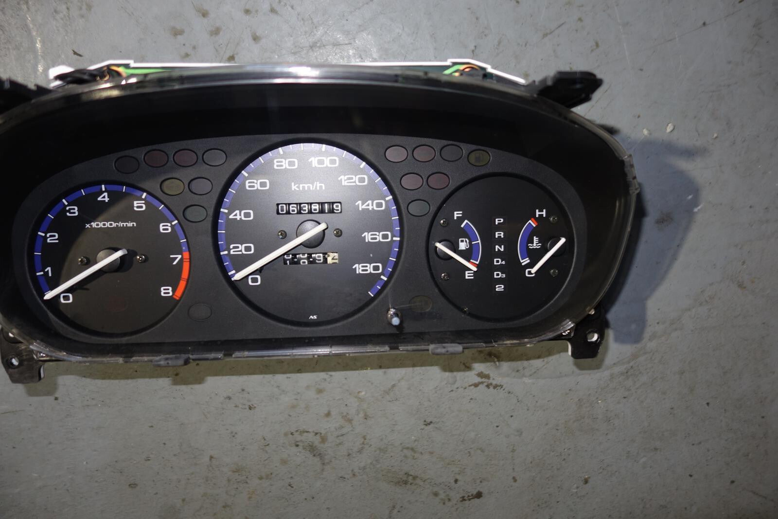 JDM 1996-2000 HONDA DOMANI ACURA 1.6 EL GAUGE CLUSTER AUTOMATIC SPEEDOMETER