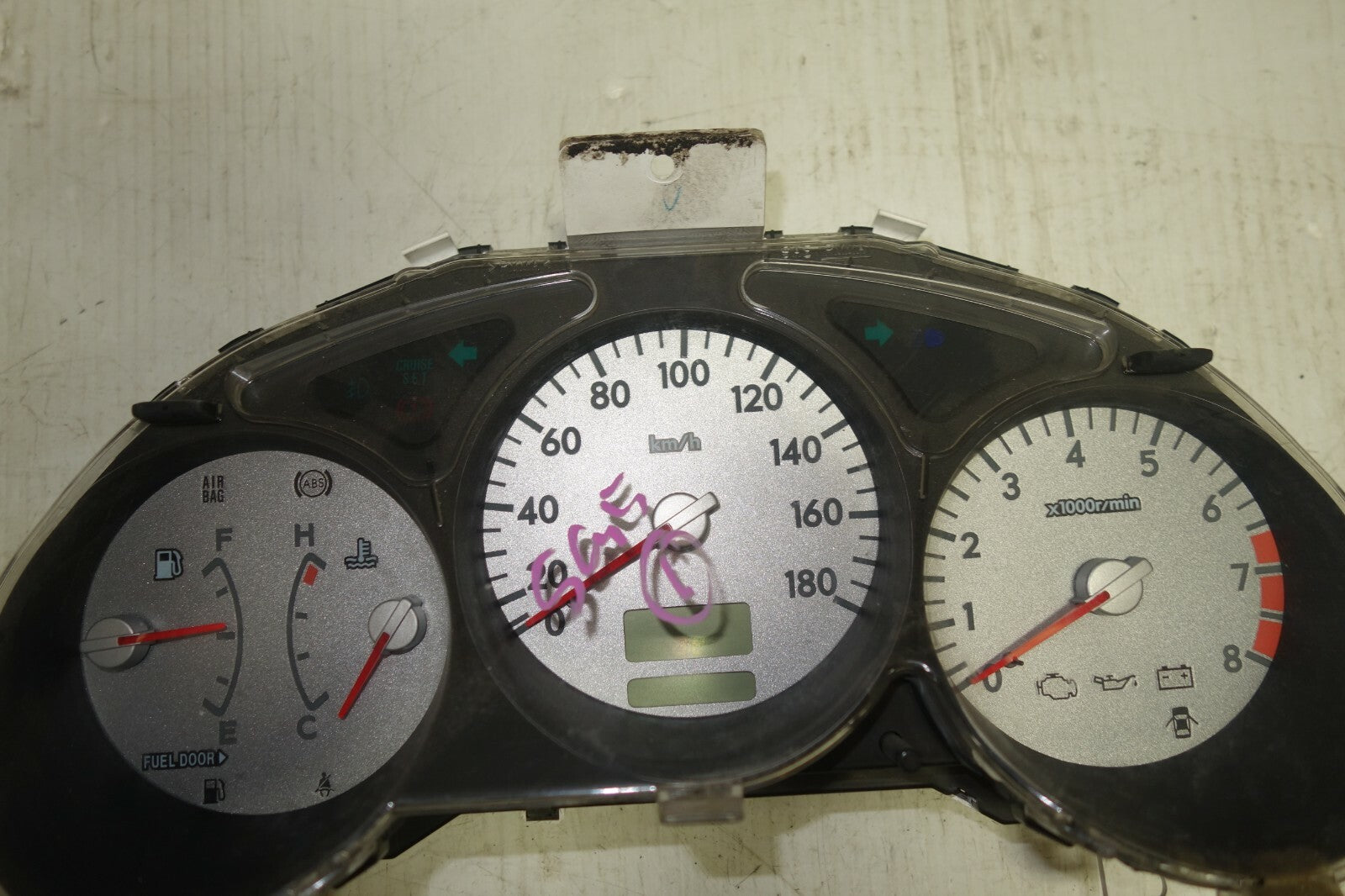 JDM 2003-2008 SUBARU FORESTER SG5  MANUAL 5 SPEED GAUGE CLUSTER  SPEEDOMETER