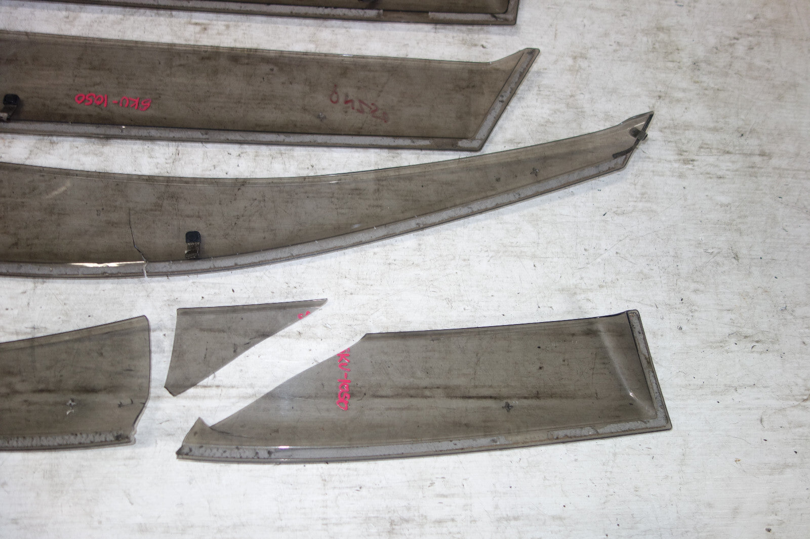 JDM Nissan Murano Genuine Window Visors Rain Guards 2003-2007 OEM