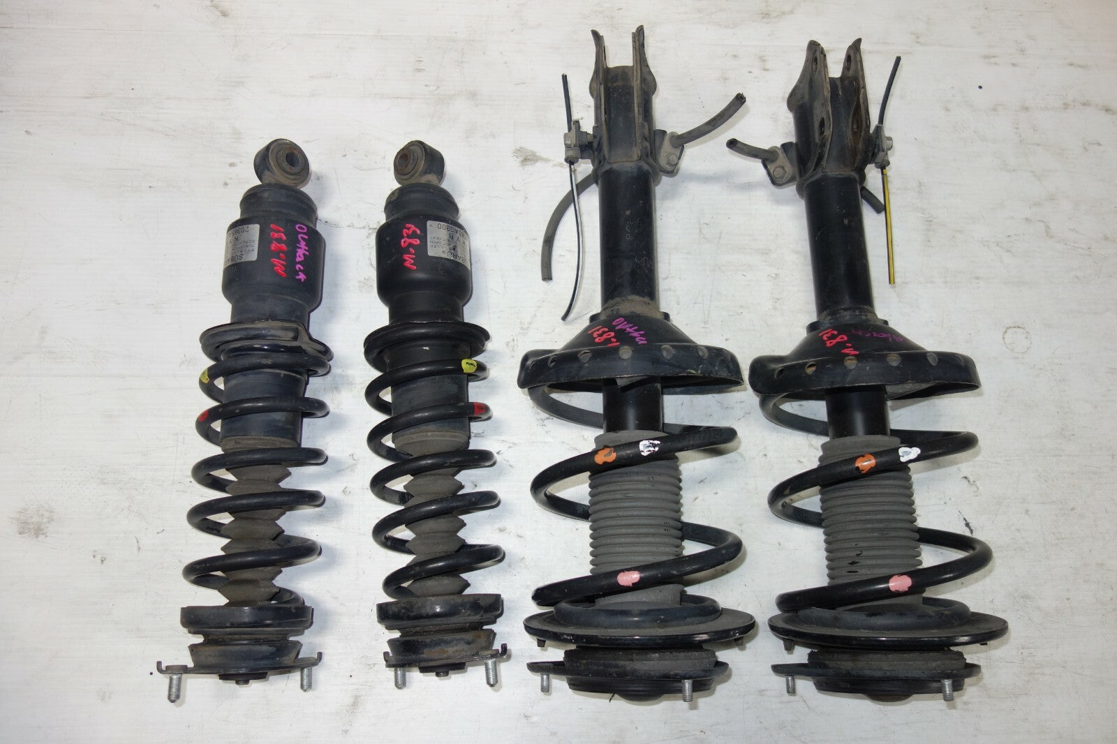 JDM 2005-2009 SUBARU LEGACY OUTBACK OEM KYB SHOCKS STRUTS SPRINGS WAGON ONLY