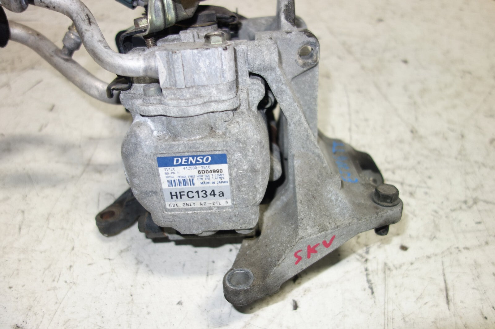 JDM Subaru Legacy B4 EJ208 EJ206 Twin Turbo AC Compressor Air A/C Clutch 2000-04