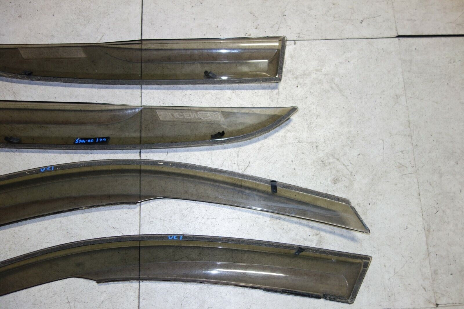 JDM Honda Accord UC1 Mugen Genuine Window Visors With Clips 2003-2007