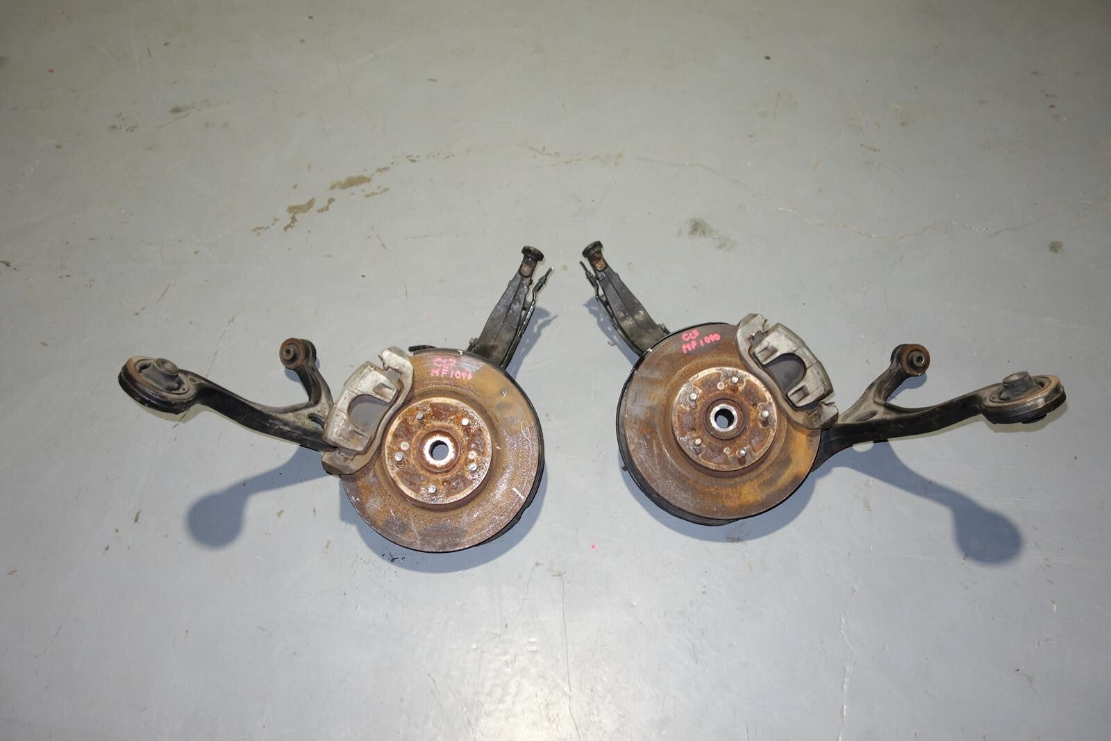 JDM 2004-2008 ACURA TSX CL7 OEM FRONT WHEEL HUB SPINDLE KNUCKLE CALIPERS LOWER