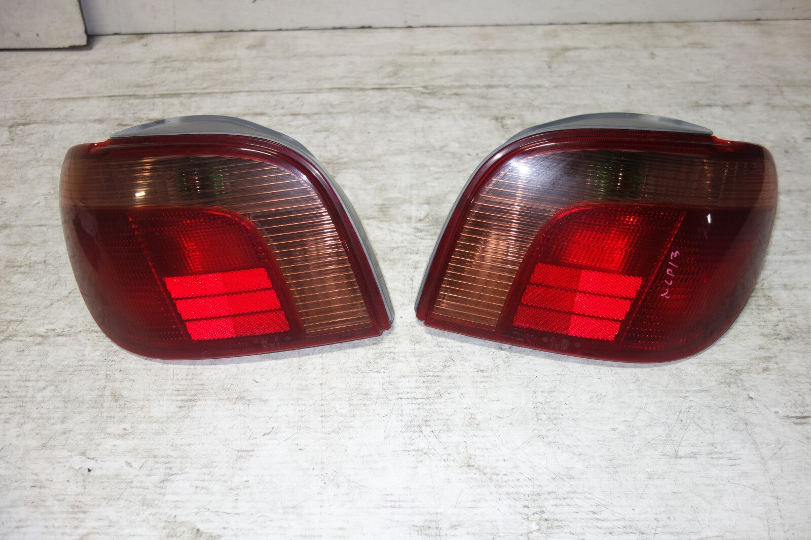 JDM Toyota Vitz / Echo Tail Lights Lamps 2001 NCP13 OEM  Left & Right