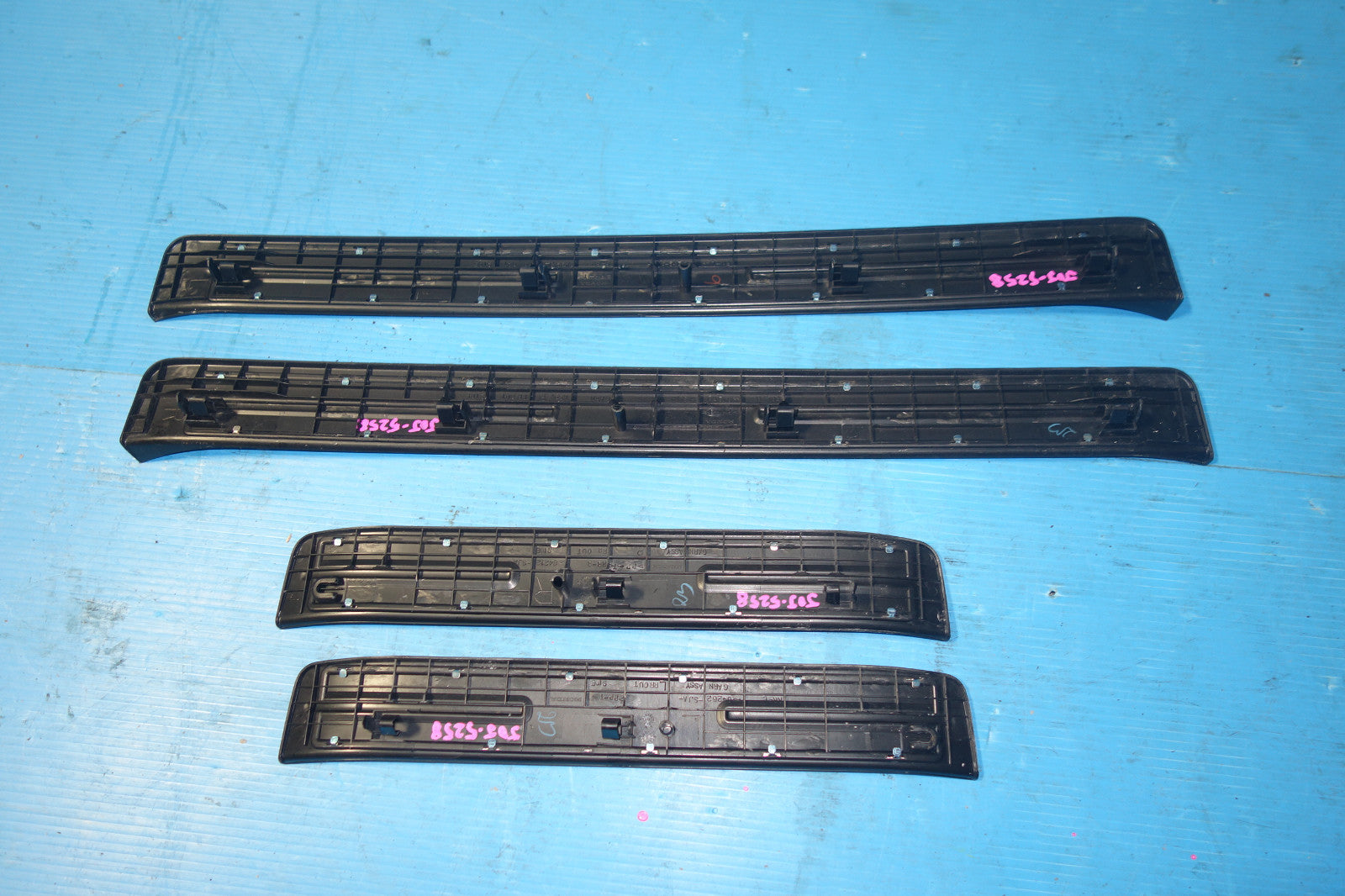 JDM Acura RL Chrome OEM Front Rear Door Sills Plates Steps 2005-2008 #5258