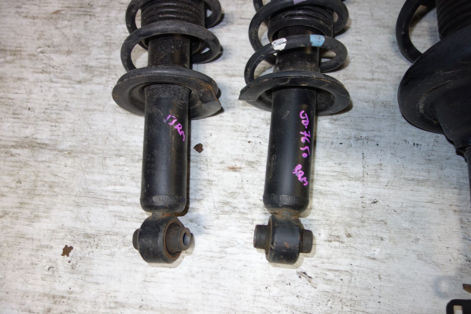 JDM Subaru Legacy Shocks Struts Coil Springs Suspension 2010-2014 BR BM