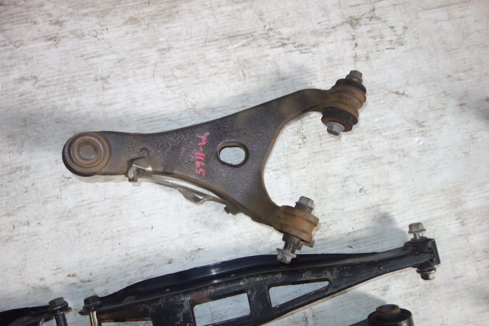 JDM 2008-2014 SUBARU IMPREZA WRX STi OEM REAR UPPER LOWER CONTROL ARM TOE ARM