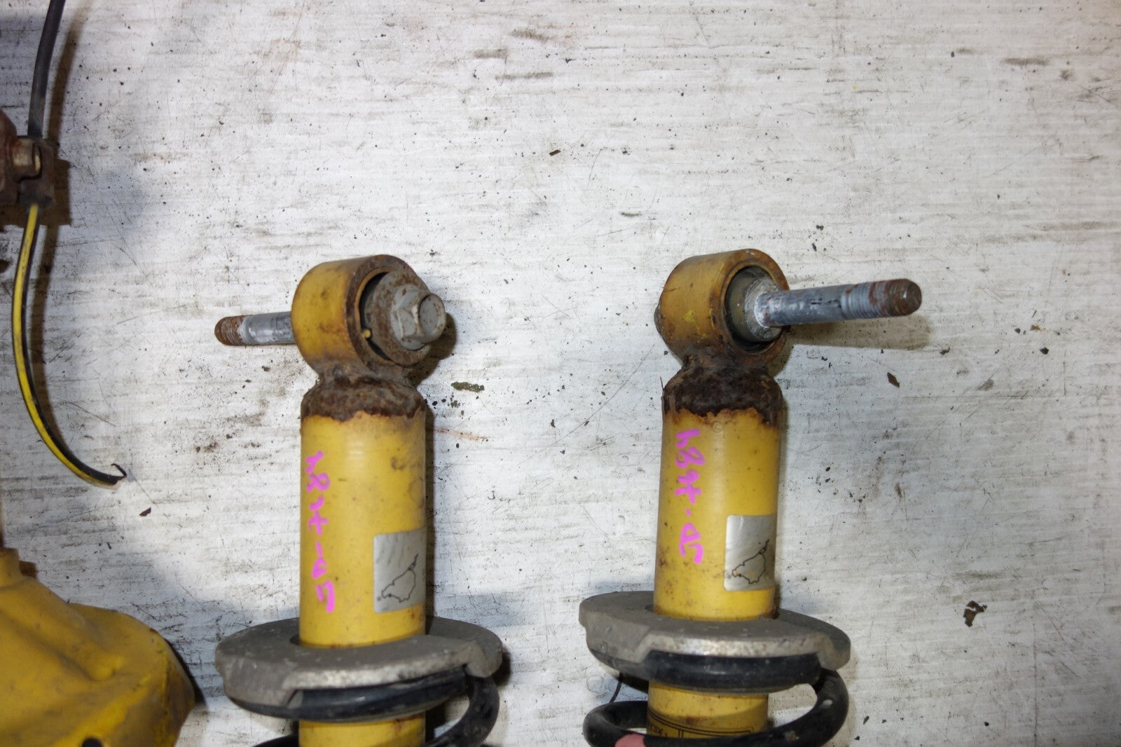 JDM Subaru Legacy Bilstein Yellow Shocks Struts Springs 2005-2009 #7684
