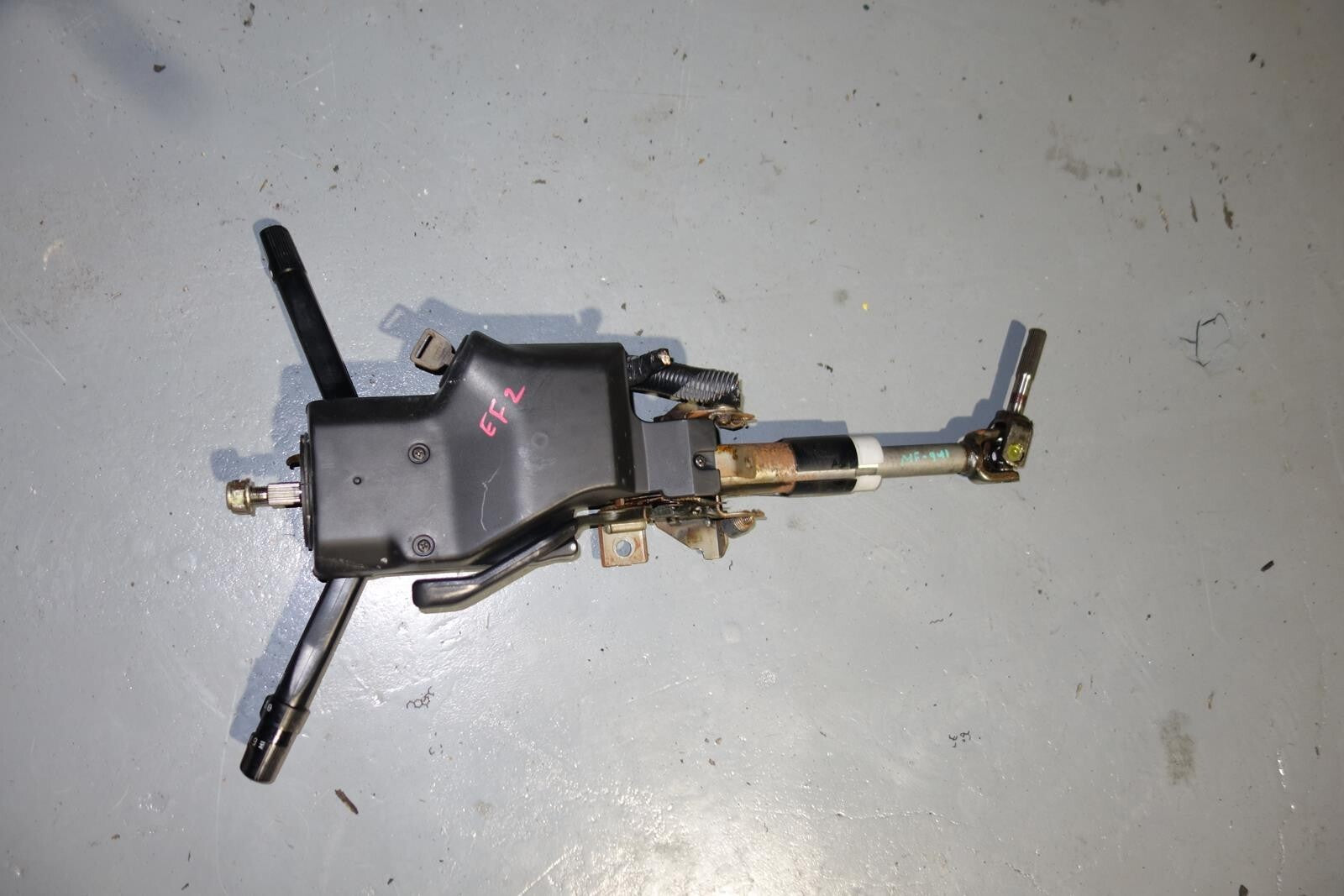 JDM 1988-1991 HONDA CIVIC STEERING COLUMN RHD EF EF2 OEM Genuine