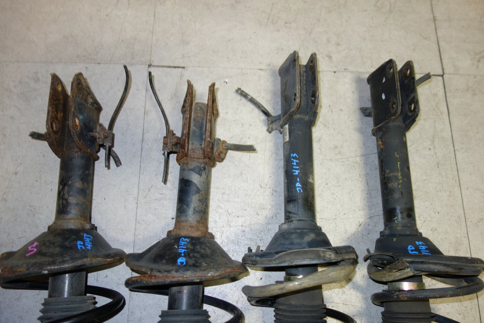 Subaru Impreza WRX Genuine Shocks Struts Coil Springs Suspension Low Miles 02-03