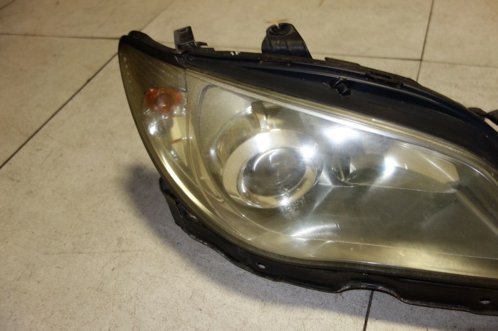 JDM Subaru Impreza WRX Headlights Lamps Lights Hawkeye V9 Clear Corner 2006-2007