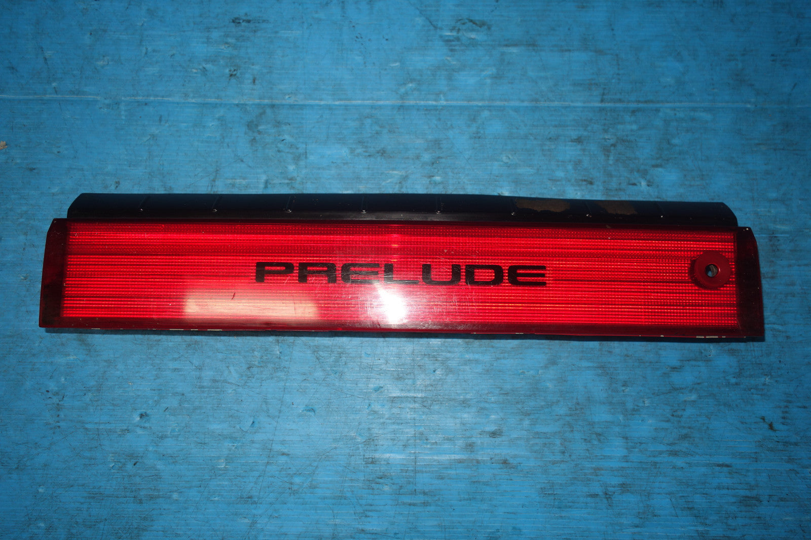 JDM Honda Prelude OEM Rear Center Garnish Ba4 BA5 1990 1991 Red #5155