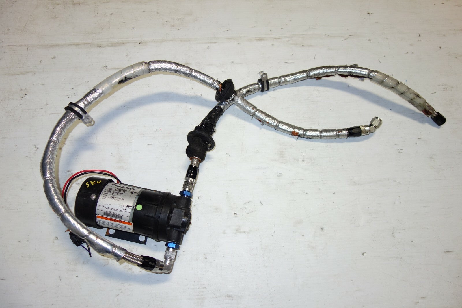 JDM Infiniti G35 / 350z Flojet Performance Fuel Pump Stainless Steel Lines VQ35
