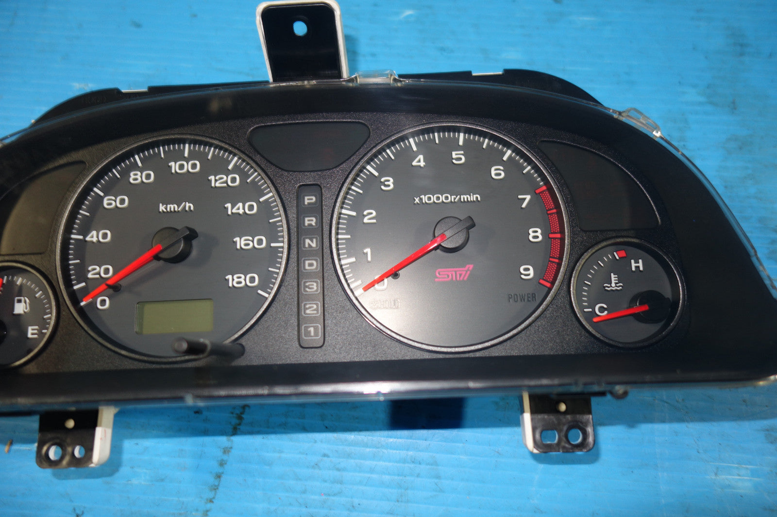 JDM Subaru Forester SF5 STi Automatic Gauge Cluster Speedometer 1998-2002 #5287