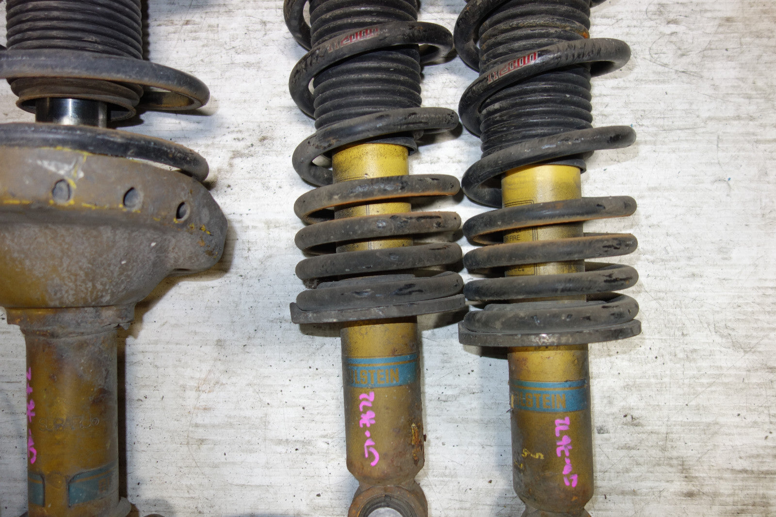 JDM Subaru Legacy BILSTEIN Shocks Struts RS-R Coil Springs 2005-2009 Outback